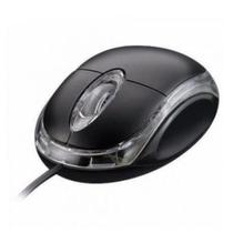 Mouse Optico Com Fio 1000 Dpi Usb 2.0 Led Exbom Preto