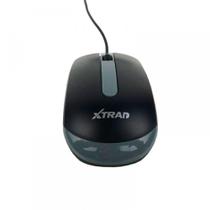 Mouse óptico com fio 1600dpi xd-602 xtrad