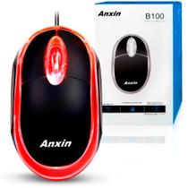 Mouse Óptico com Fio USB 2.0 para PC e Notebook 3 Botões - B100 Mouse Óptico com Fio USB 2.0 para PC e Notebook 3 Botões - B100
