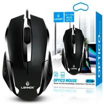 Mouse Óptico com Fio Usb Lehmox - LEY-1504 Mouse Óptico com Fio Usb Lehmox - LEY-1504