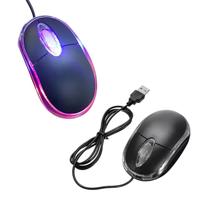 Mouse Óptico com Fio USB MS-9 1000 DPI Plug & Play