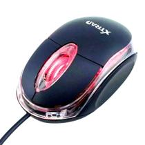 Mouse Óptico Com Fio Usb P/ Notebook Pc Escritório 3 Botões - XTRAD