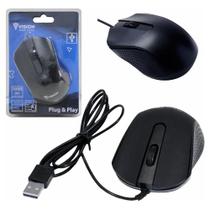 Mouse Óptico com Fio USB Vision YT2045 Cabo 1,25M 1000 DPI