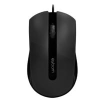 Mouse Óptico Conexão Usb 2.0 1000 Dpi Preto Ms-50 - Exbom