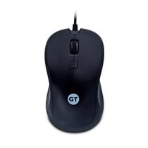 Mouse Óptico Ergonômico 1200dpi Usb Com Fio Goldentec
