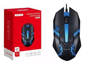Mouse Óptico Gamer 1200DPI RGB com Fio - Modelo MMO-G03 da Marca Tomate