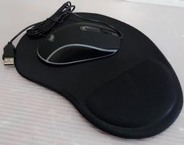 Mouse Optico Gamer Mog016 Gfire+ Mousepad Preto Liso