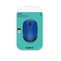 Mouse Óptico Inalámbrico M170 USB Preto / Azul - Logitech