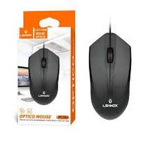 Mouse Óptico Lehmox LEY-1506 1600 DPI USB 3 Botões / Preto