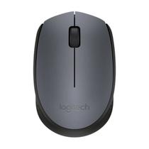 Mouse Optico Logitech M170 USB Cinza - sem Fio - 910-007597