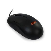 Mouse Optico Ms103 Preto Usb Plug & Play 800 Dpi - Oex Preto
