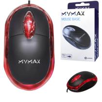 Mouse Óptico Neon com Fio 800Dpi Mymax - OPM-3006/USB