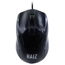 Mouse Óptico Profissional com Fio USB 1600 DPI 3 Botões Haiz HZ-3004