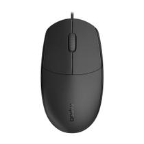 Mouse Óptico Rapoo N100C, 1000 DPI, Design Ambidestro, Plug & Play, USB, Preto - N100C