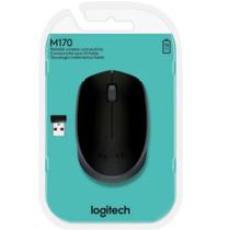 Mouse Óptico S/Fio Wireless M170 Preto Logitech