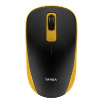 Mouse Óptico Sem Fio 1200 DPI Targa M70W Amarelo