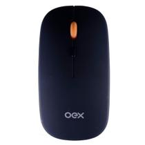 Mouse Optico Sem Fio 2 Conexões Dual Mode OEX Preto