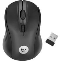 Mouse Optico sem Fio Escocia 1600DPI USB Preto 8M D Mouse Optico sem Fio Escocia 1600DPI USB Preto 8M D