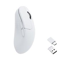 Mouse óptico sem fio Keychron M3 Mini 26.000 DPI branco Mouse óptico sem fio Keychron M3 Mini 26.000 DPI branco