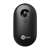 Mouse Óptico Sem Fio, Lenovo Lecoo, WS212, 1.600 DPI, 4 Botões, Preto