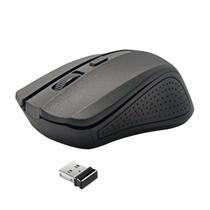 Mouse Óptico, Sem Fio, Monocron, 1000 DPI, USB, Wireless 2.4GHz, Preto - MN4W310