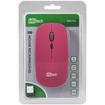 Mouse Óptico Sem Fio Recarregável - Silencioso Slim USB 3.0 - MBtech
