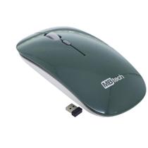 Mouse Óptico Sem Fio Recarregável - Silencioso Slim Usb 3.0