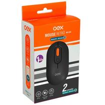Mouse Optico sem Fio Retro Preto OEX MS604