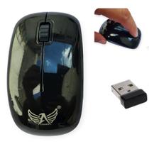 Mouse Optico Sem Fio USB Ajuste 1200DPI / 1600dpi 2.4GHZ Notebook - Altomex