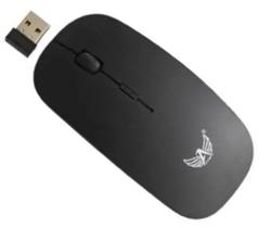 Mouse Óptico Sem Fio Wireless Bluetooth Usb Ag-132 Dpi 1600