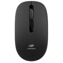 Mouse Óptico Sem Fio Wireless C3Tech M-W15BK, 1200DPI