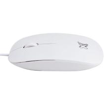 Mouse óptico USB 1200DPI Surface Branco USB 2.0