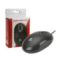 Mouse Óptico Usb 5+ Office Ergonômico Plug And Play 1000dpi