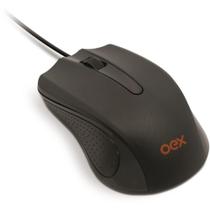 Mouse óptico USB 800DPI 3 Botões Preto Mouse óptico USB 800DPI 3 Botões Preto