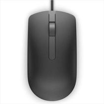 Mouse Óptico USB com fio Preto Dell