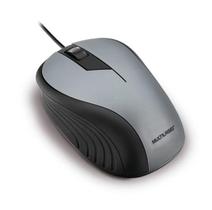 Mouse Óptico USB - Emborrachado Wave - Multilaser - CINZA/PRETO Mouse Óptico USB - Emborrachado Wave - Multilaser - CINZA/PRETO