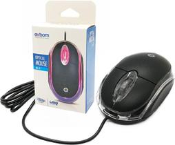 Mouse Óptico USB Escritório PC Compacto Com Fio Notebook