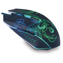 Mouse óptico USB Gamer LIGHT ATÉ 2400 DPI C/ 6 Botões