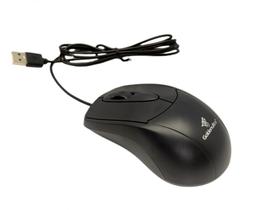 Mouse Óptico USB Goldenultra GT-M30: 800 DPI, Cabo 1.2m, Compatível PC/Notebook/Android