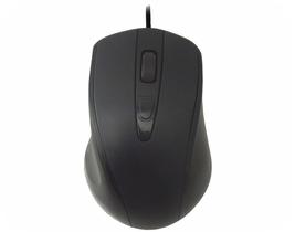 Mouse óptico usb kmex mo d433 1000 dpi preto com fio