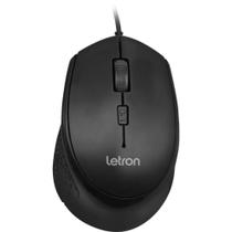 Mouse óptico USB Letron 1200DPI Office JOB PT