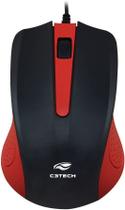 Mouse Optico USB MS-20RD Vermelho C3 Tech