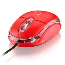 Mouse Optico Usb Multilaser Vermelho