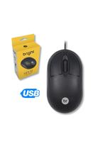 Mouse Óptico USB Para Computador Notebook Cabo 110 cm 1000 DPI
