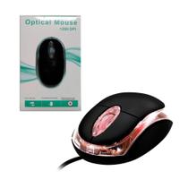 Mouse Óptico USB Pixxo MOL003P Mouse Óptico USB Pixxo MOL003P