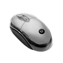 Mouse Optico Usb Prata Bright Notebook Computador