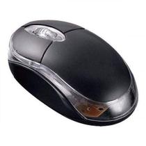 Mouse Óptico USB - Preto - Exbom