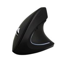 Mouse Optico Vertical Ergonomico Sem Fio - 5 Teclas Cor Preto