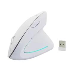 Mouse óptico vertical sem fio Ergonômico, 2 ghz, 3 dpi ajustáveis, para laptop e computador desktop