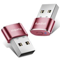 Mouse Oscilador AUEDROT Metal USB Plug & Play 2 Modos Oro Rosado